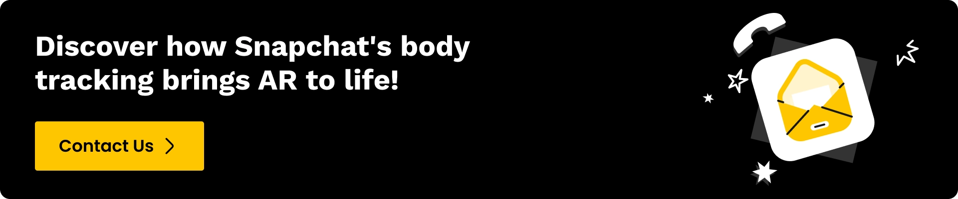 contact us - experience body tracking with snapchat