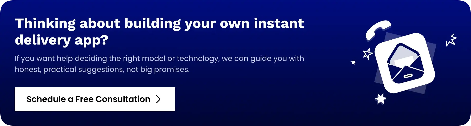 Build Instant delivery app